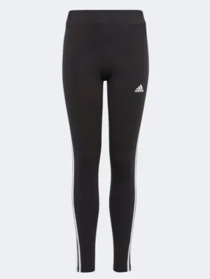 Adidas Essential 3S Girls Sportswear Tight Black/White