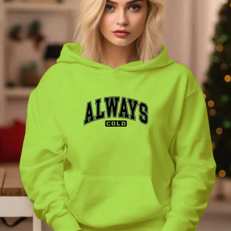 American Casual Loose Stylish Christmas Hoodie