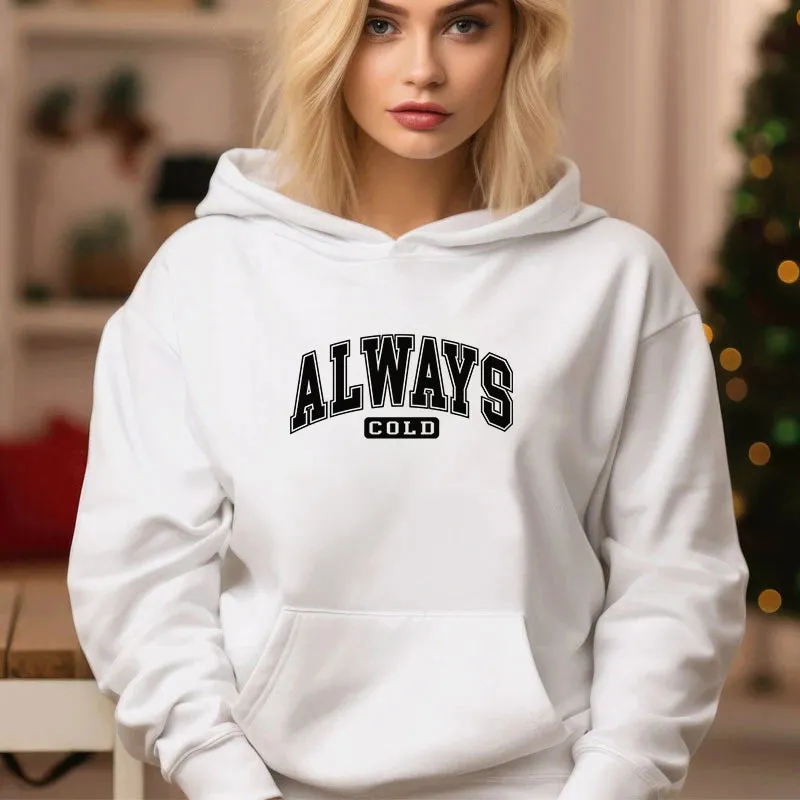 American Casual Loose Stylish Christmas Hoodie