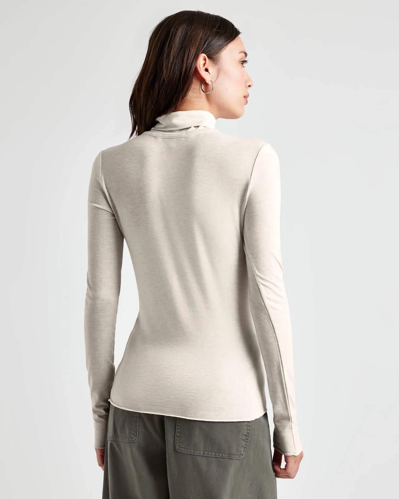 Bamboo Long Sleeve Turtleneck