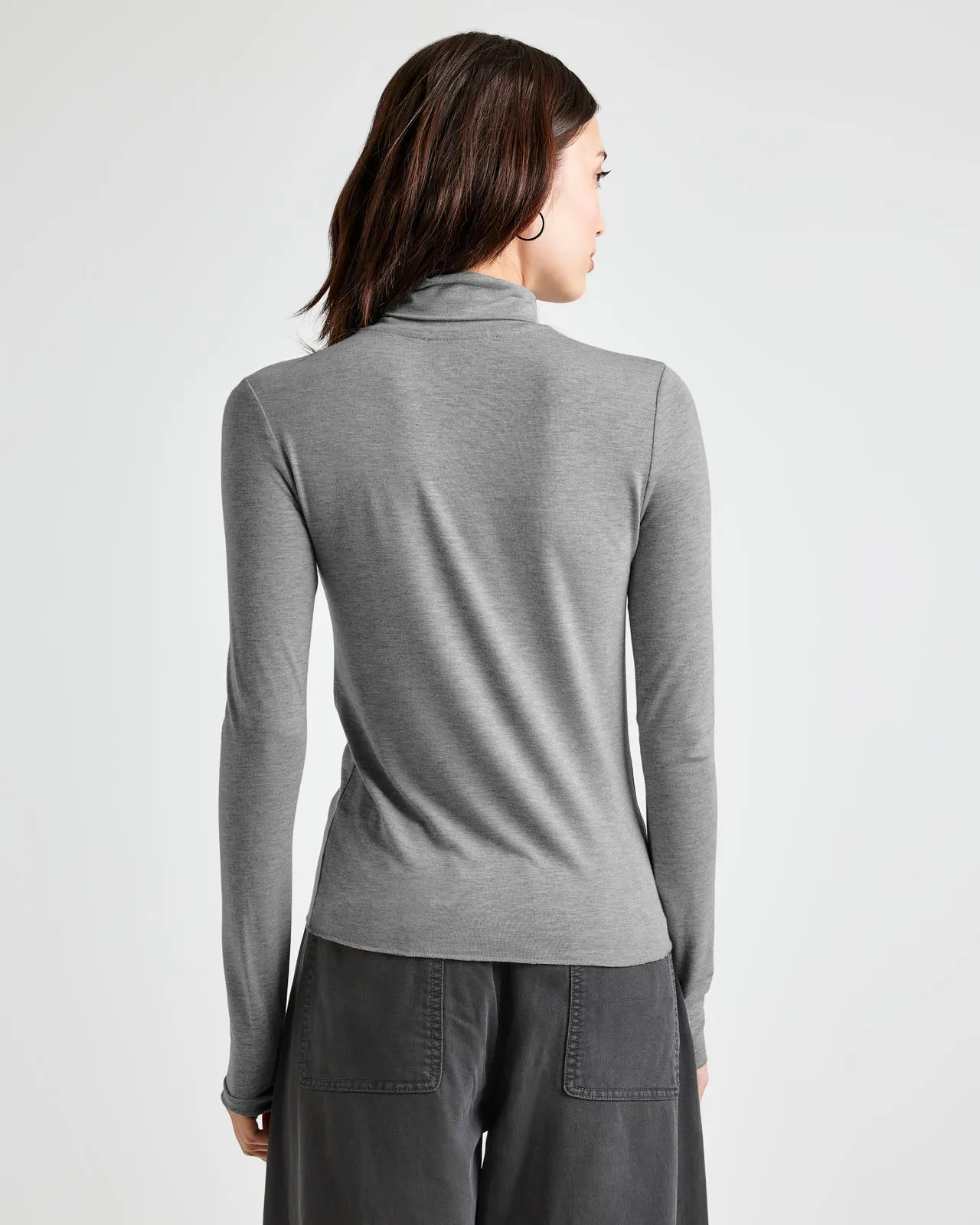 Bamboo Long Sleeve Turtleneck