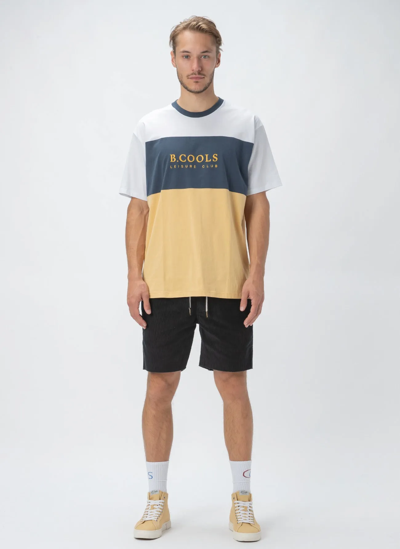 B.Cools Homie Tee Navy Panel