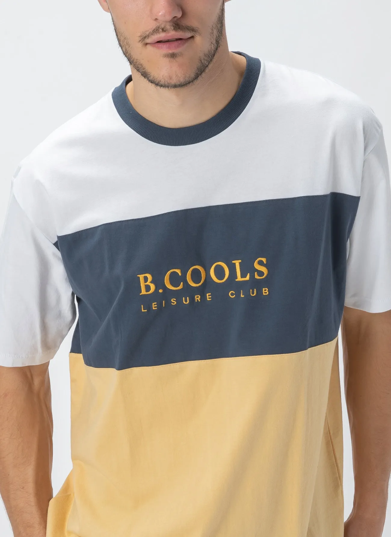 B.Cools Homie Tee Navy Panel