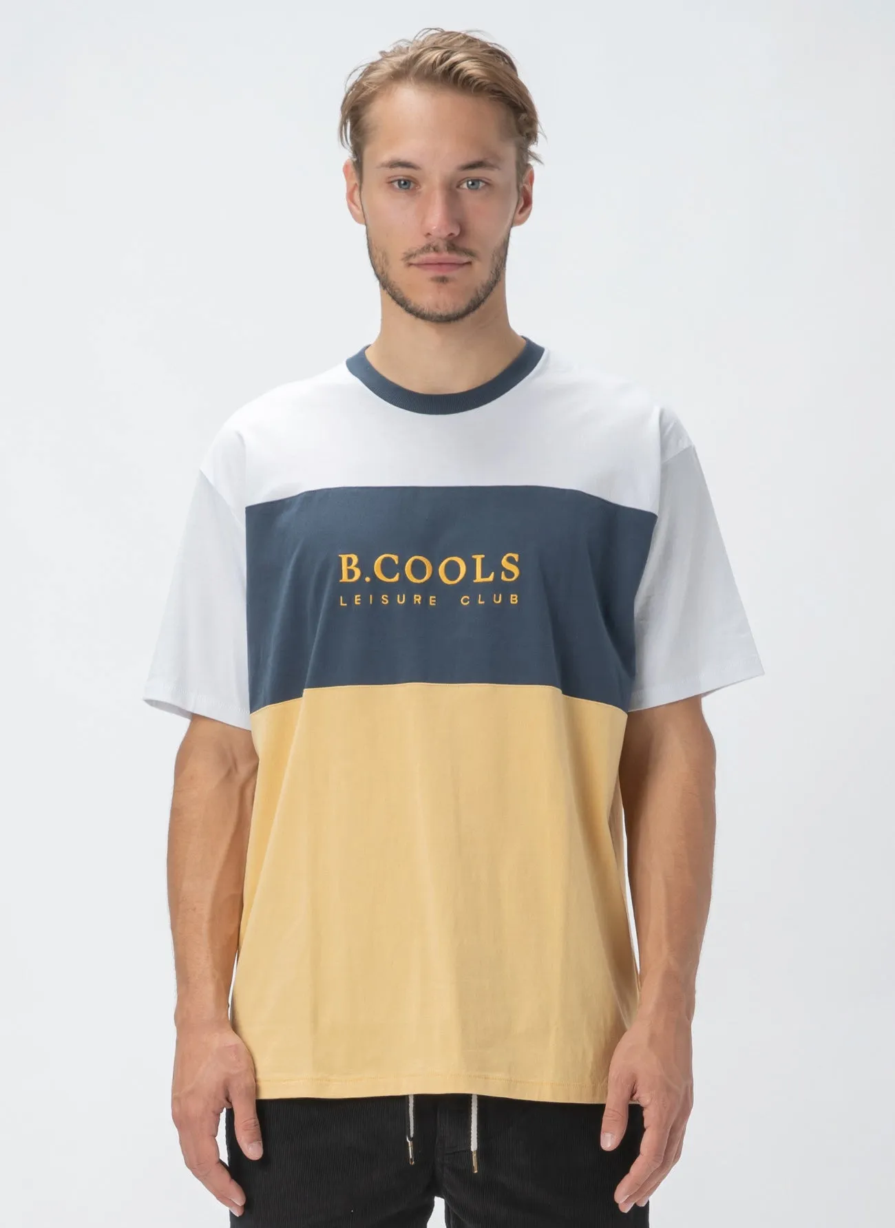 B.Cools Homie Tee Navy Panel