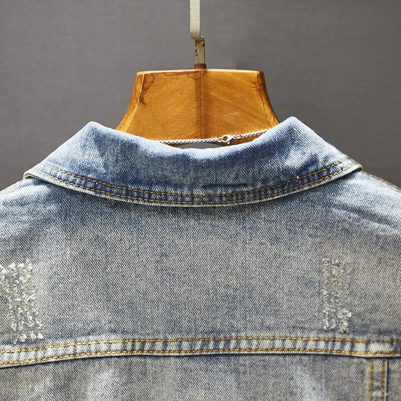 Classic Blue Washed Denim Jacket