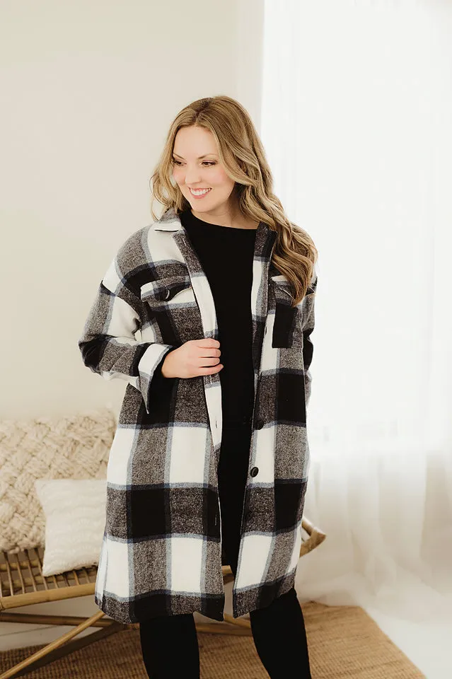 Classic Plaid Coat