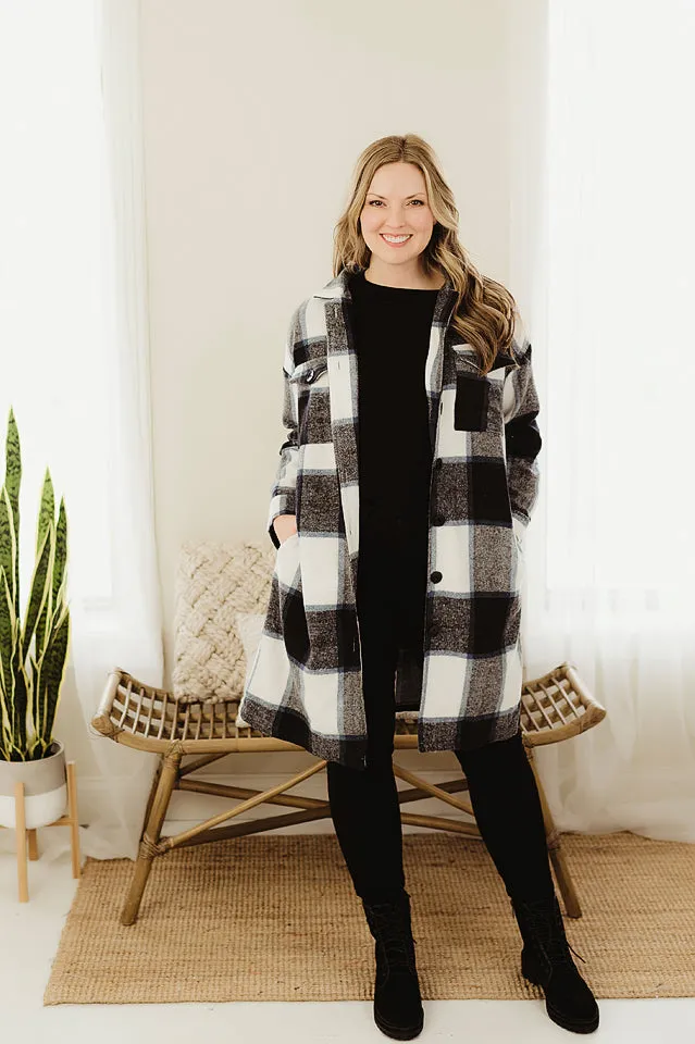 Classic Plaid Coat