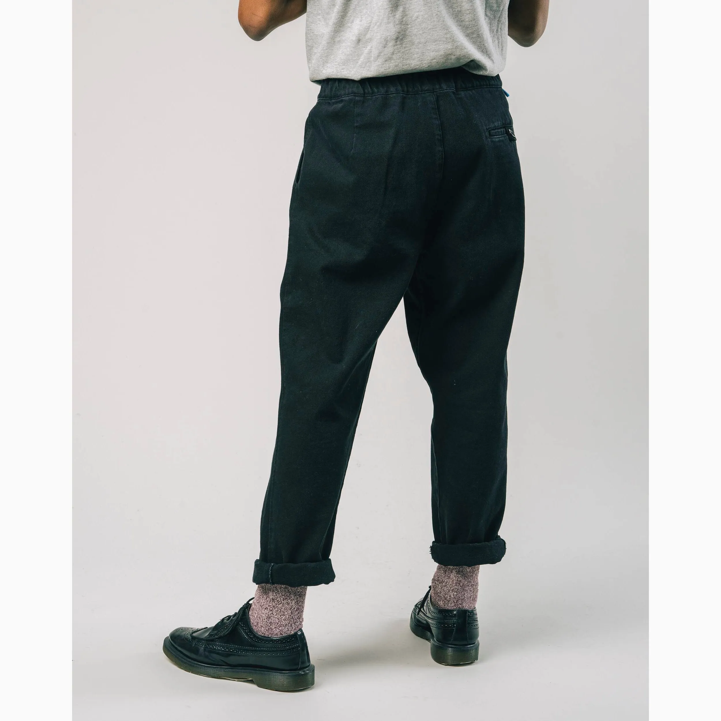 Comfort Chino Black Denim Made Of Organic Cotton