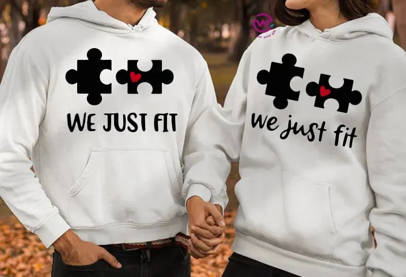 Couple Hoodie-Couples Icons