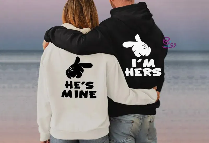 Couple Hoodie-English Quotes