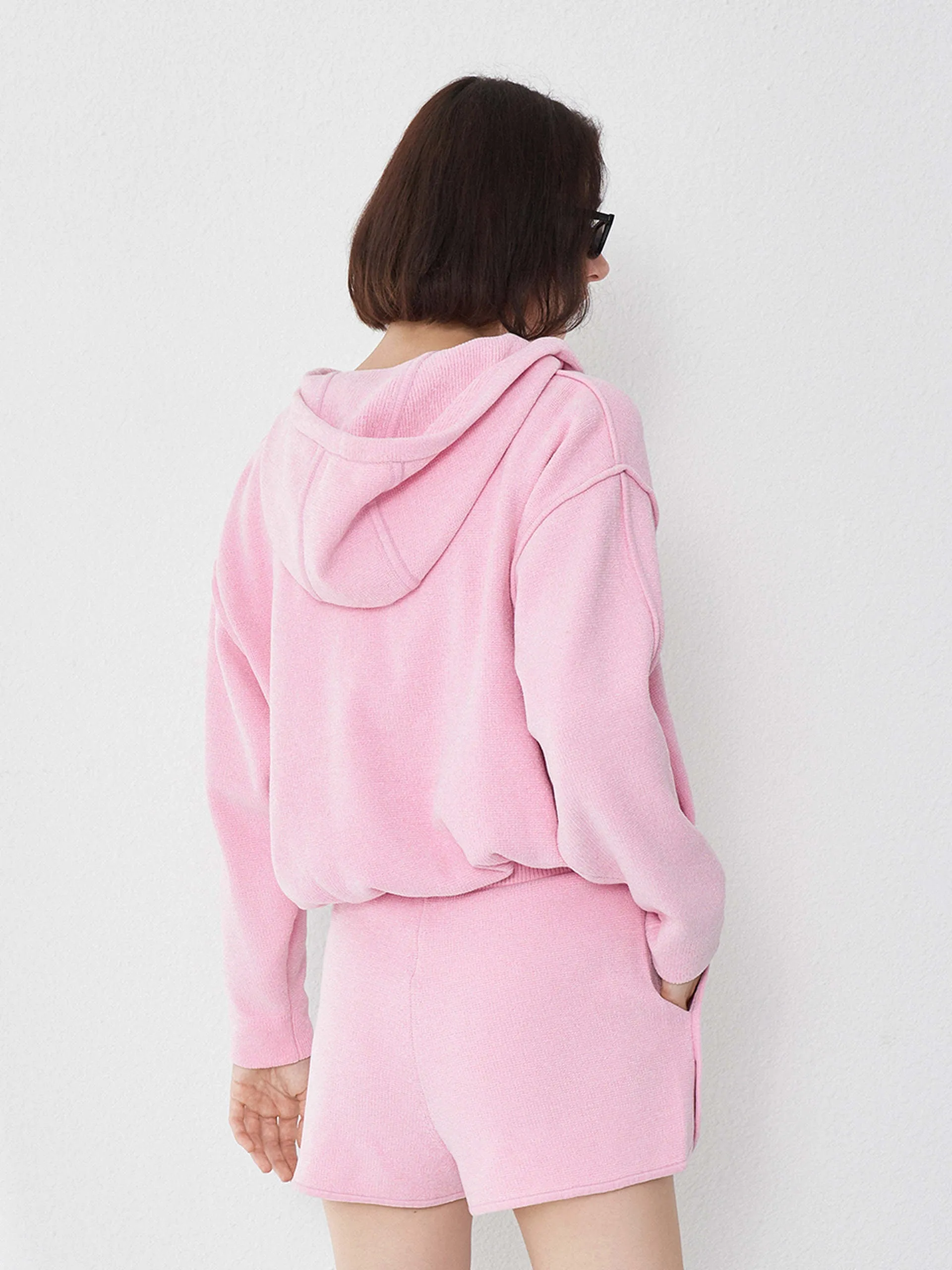 Drawstring Hooded Jacket