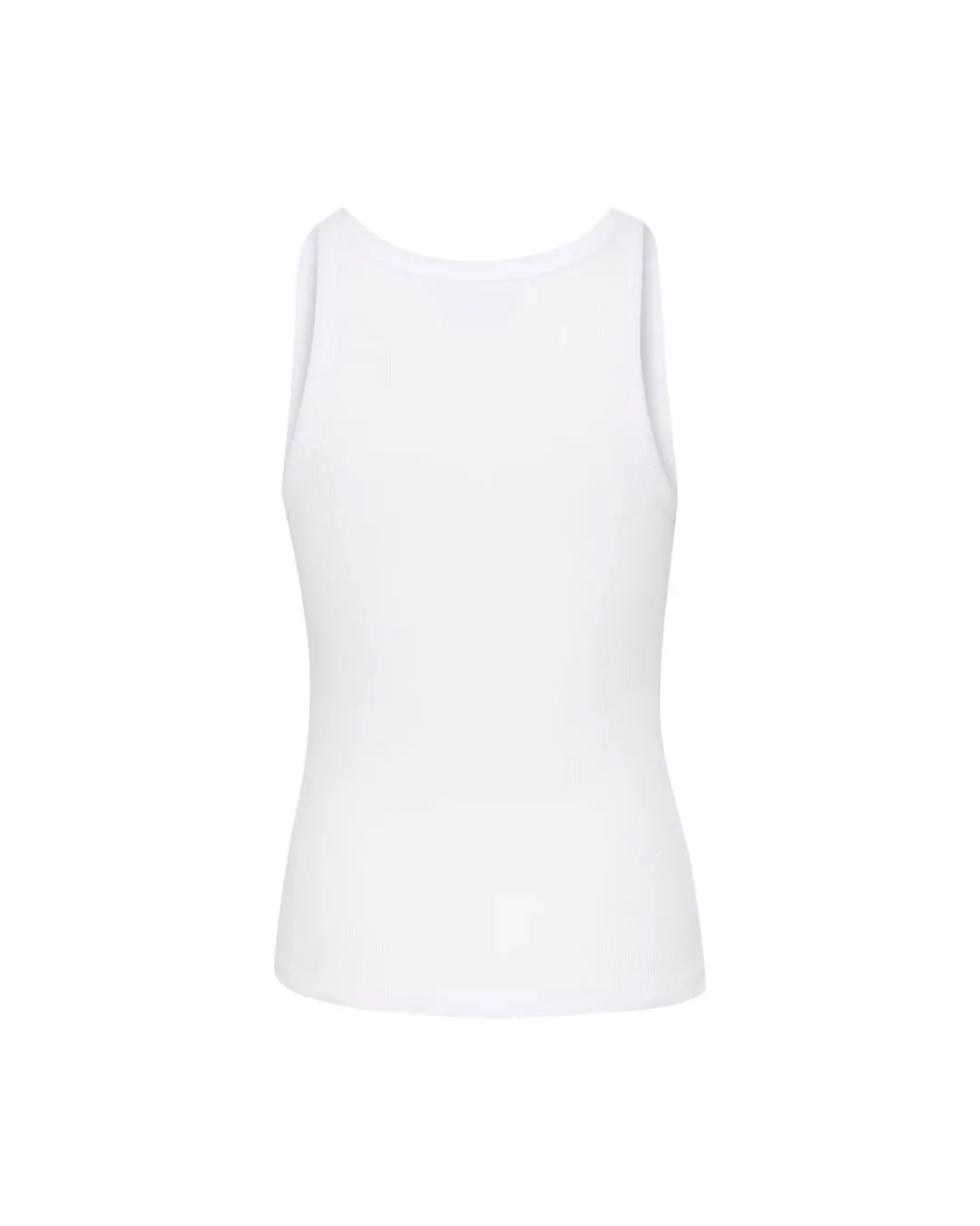 DREW SL LOGO TOP IN BRIGHT WHITE