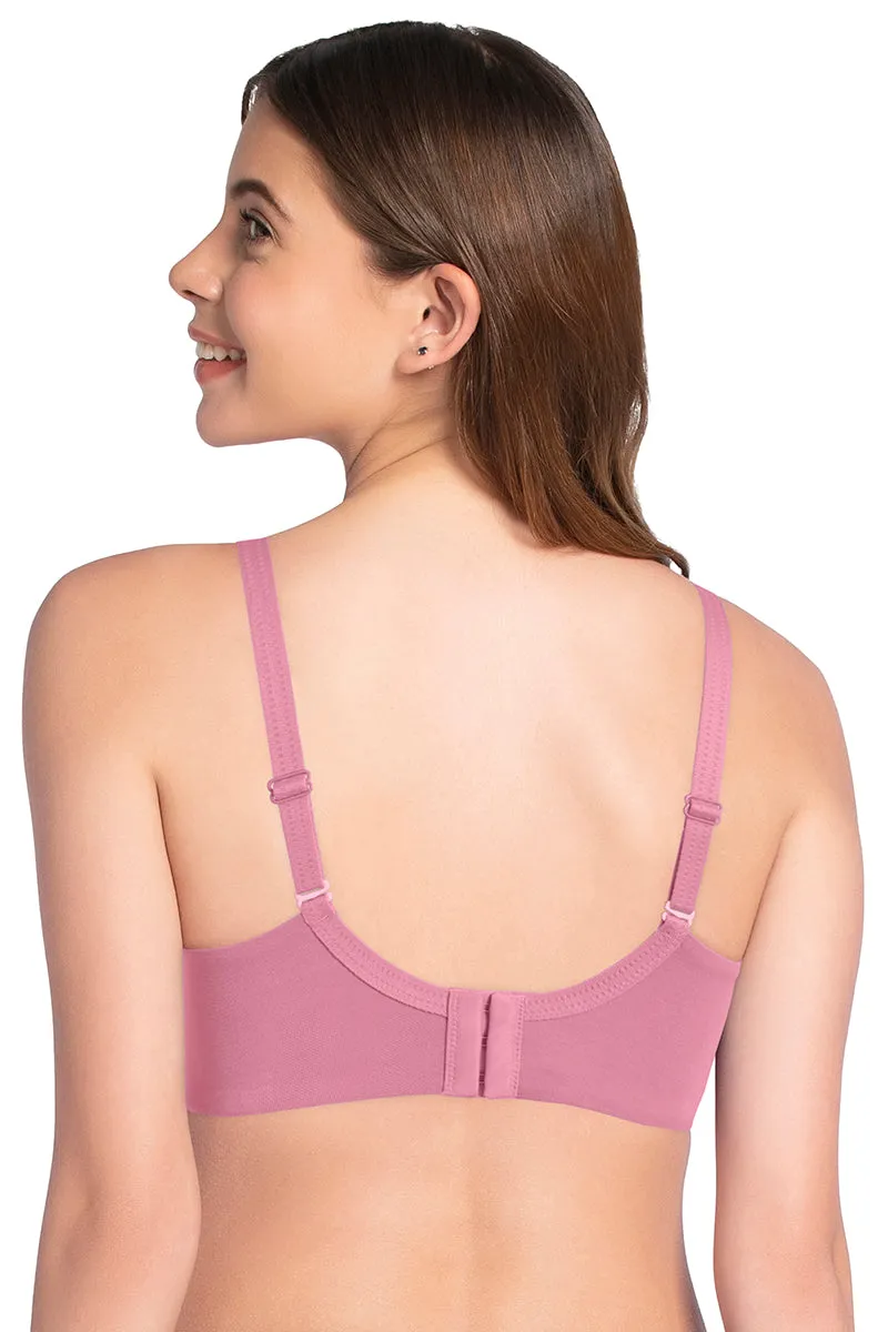 Essential Comfort Non-Padded Non-Wired Bra - Cashmere Rose