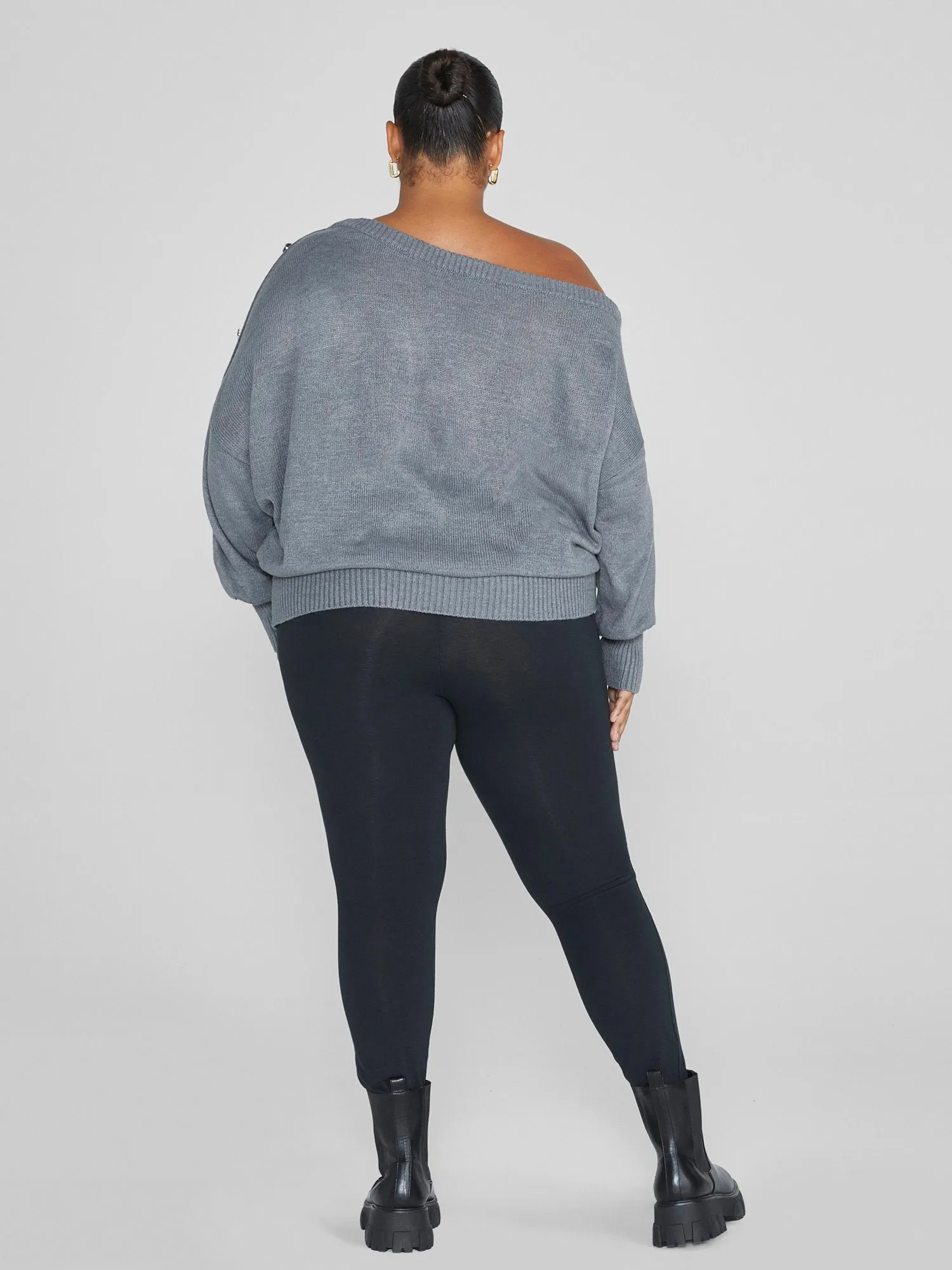 Fashion To Figure - Adrienne Off-Shoulder Sweater