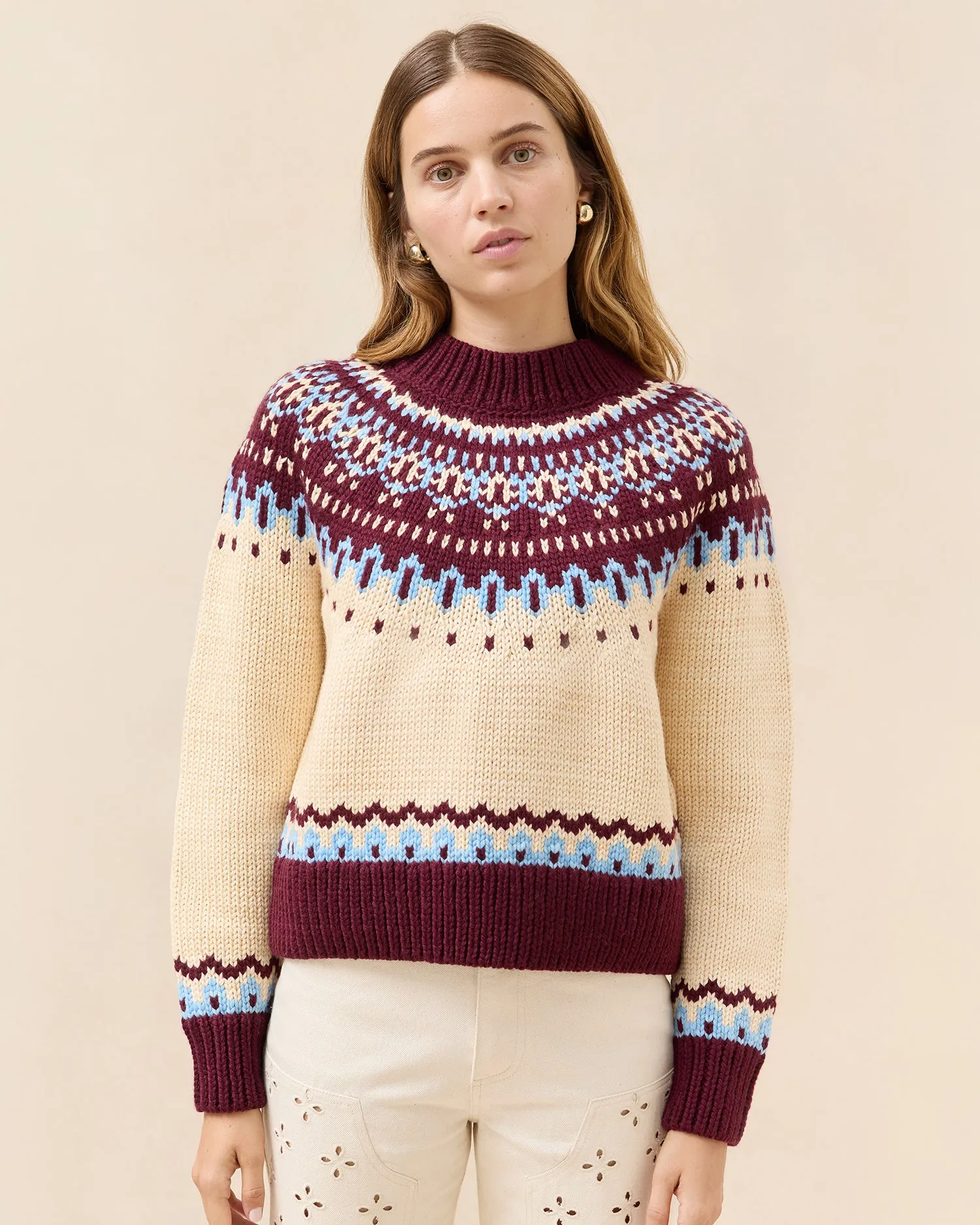 Florence Fairisle Sweater