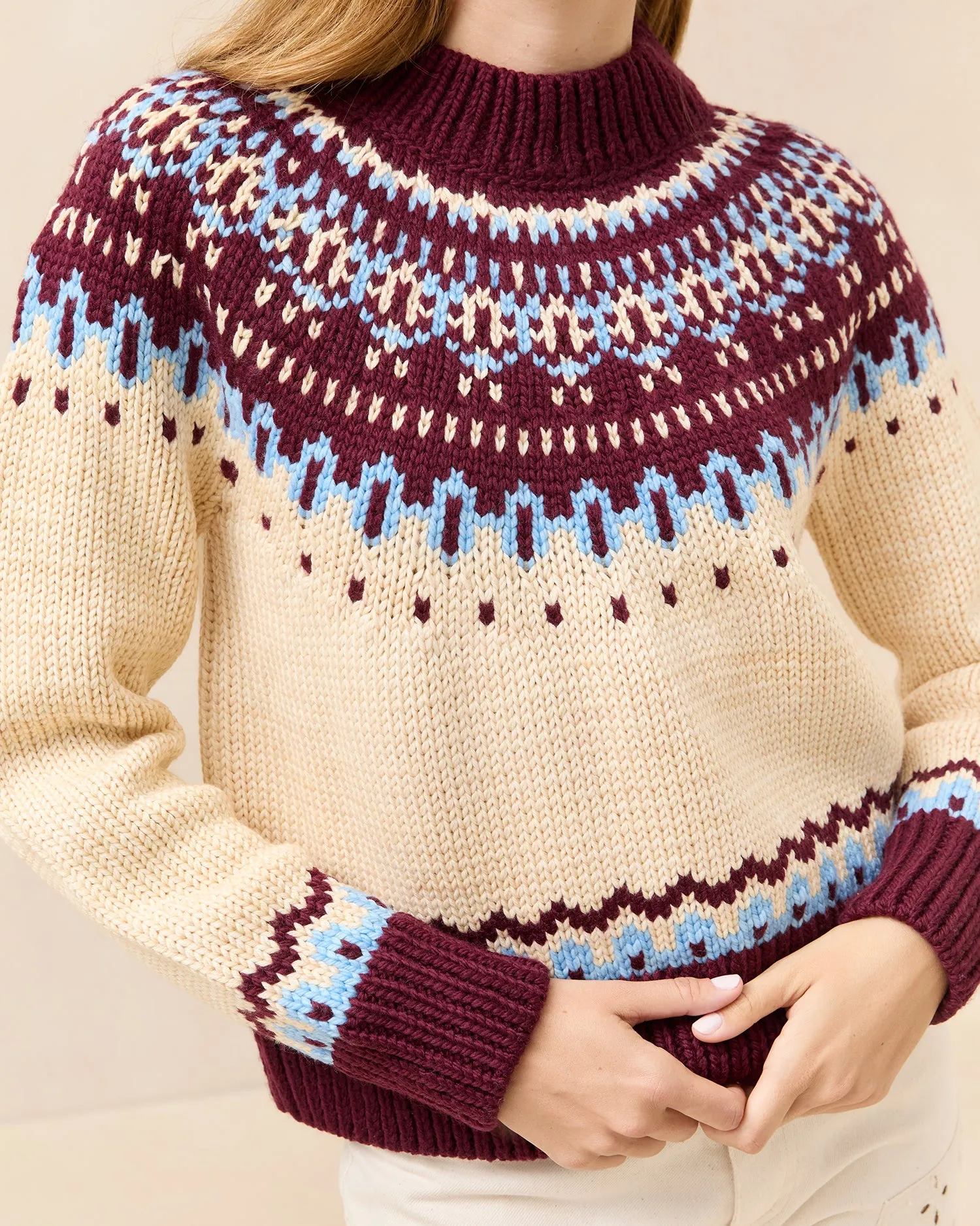 Florence Fairisle Sweater