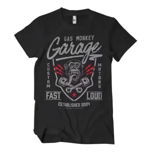 Gas Monkey Garage Fast'n Loud T-Shirt Black