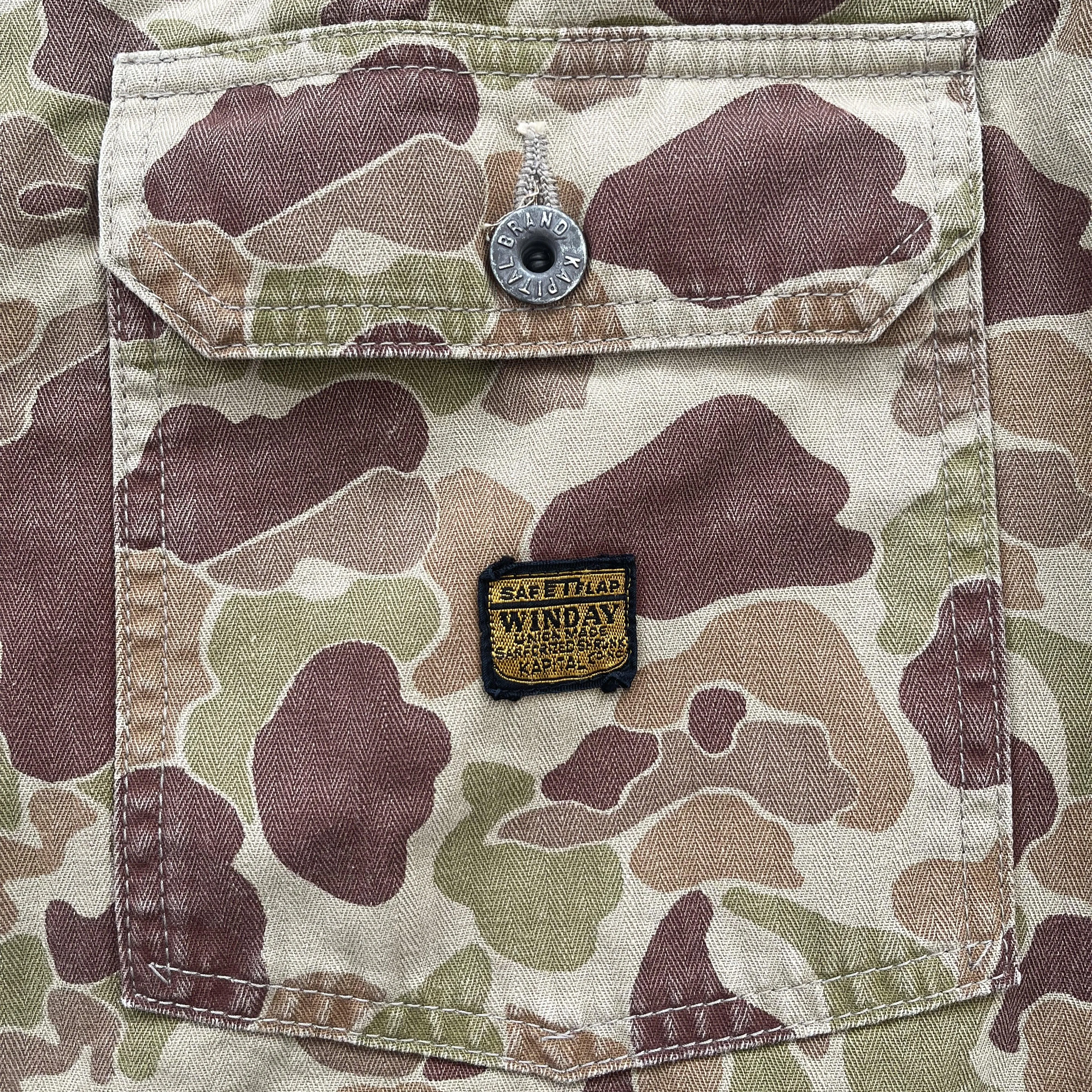 Kapital Camouflage Cotton Twill Jacket