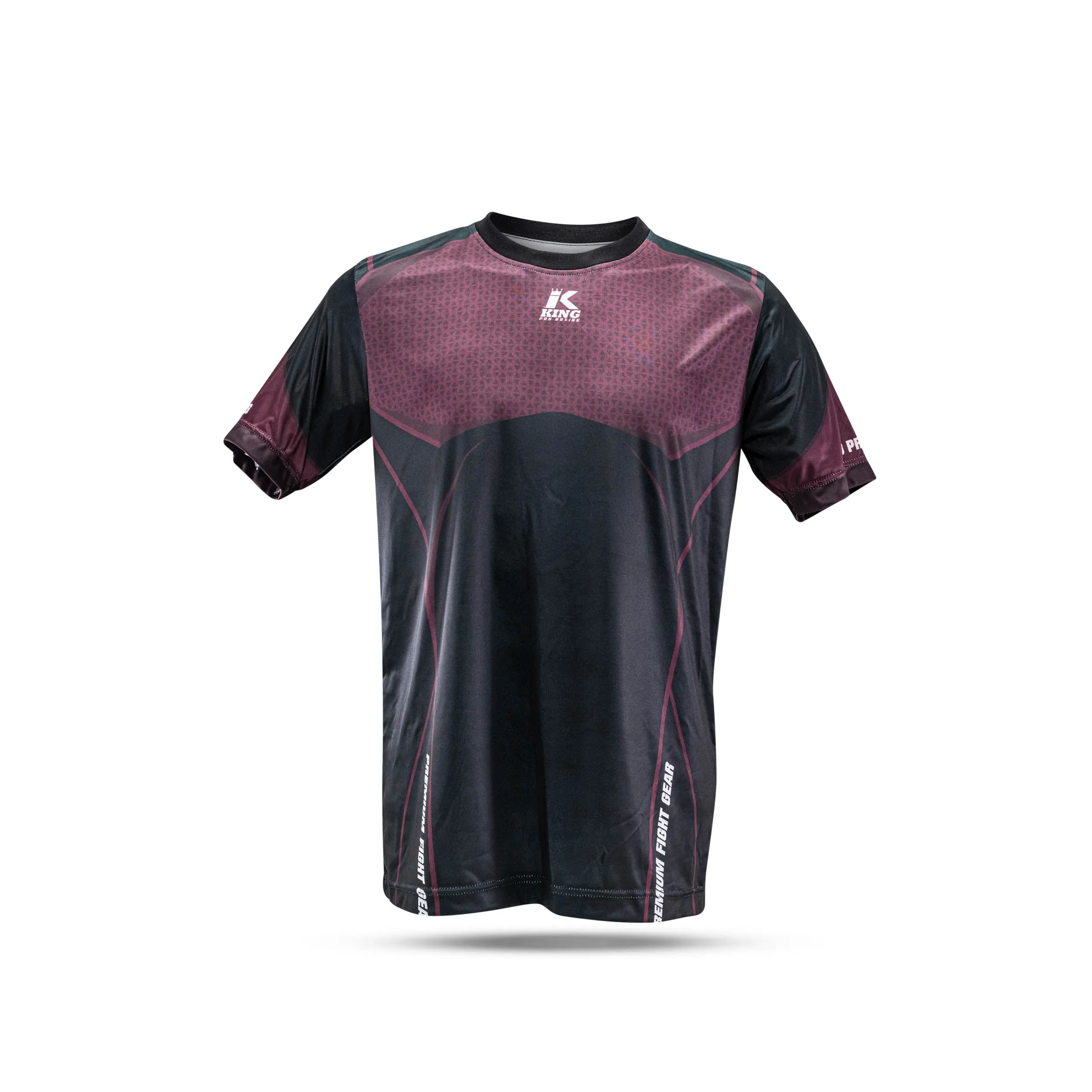 King Pro Boxing T-shirt Instant Bordo