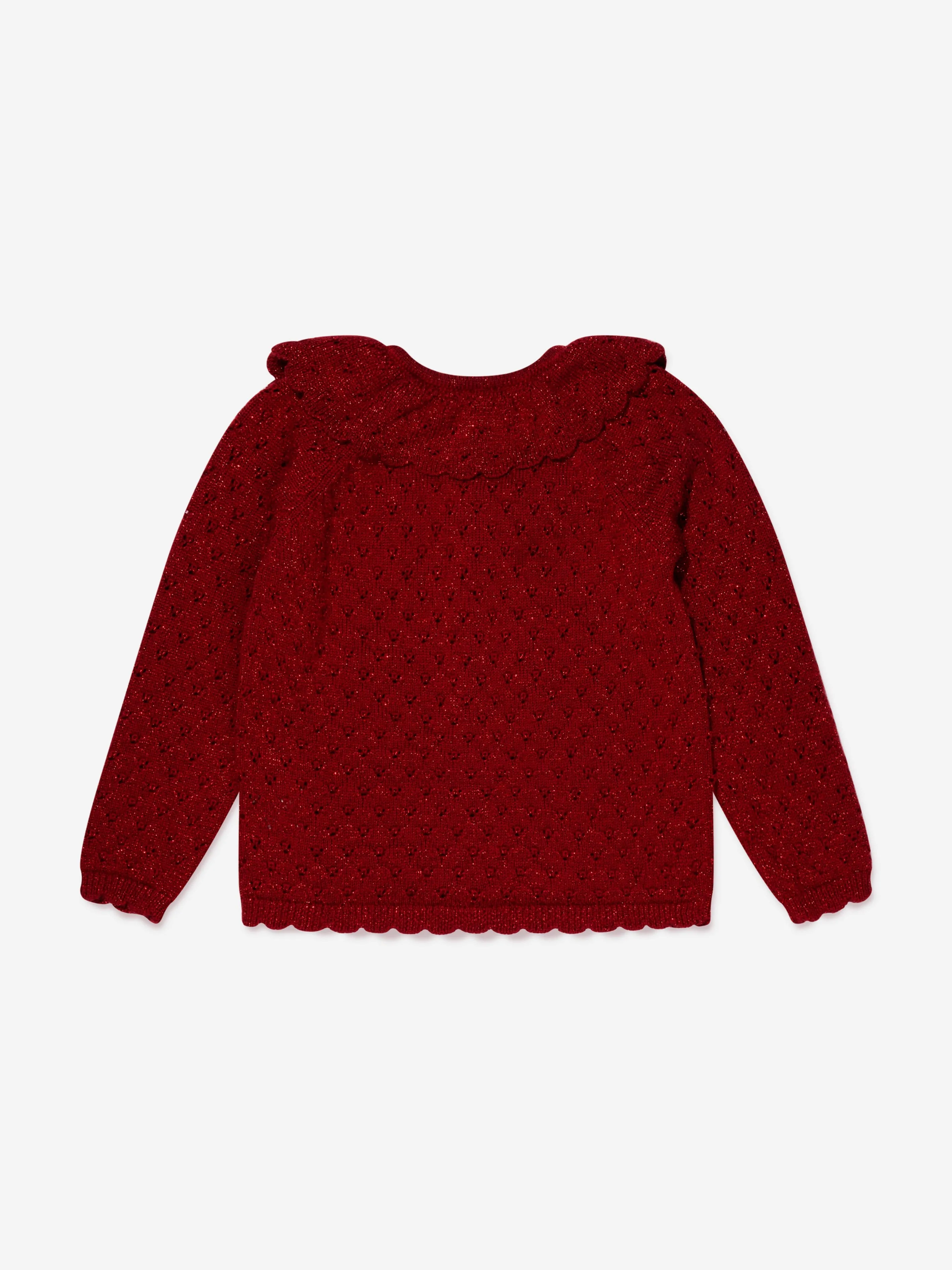 Konges Slojd Girls Merino Wool Cardigan