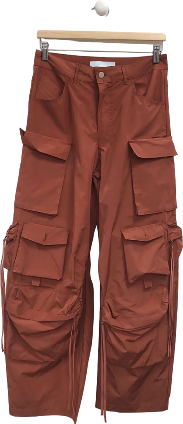 Leem Rust Cargo Trousers UK S