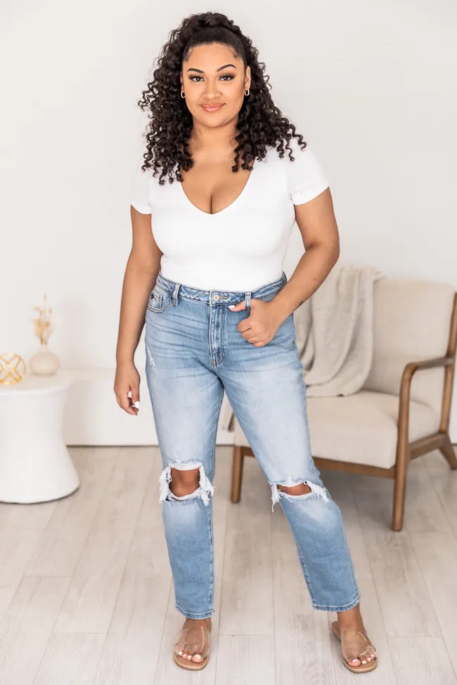 Lesley High Waisted Mom Jeans FINAL SALE