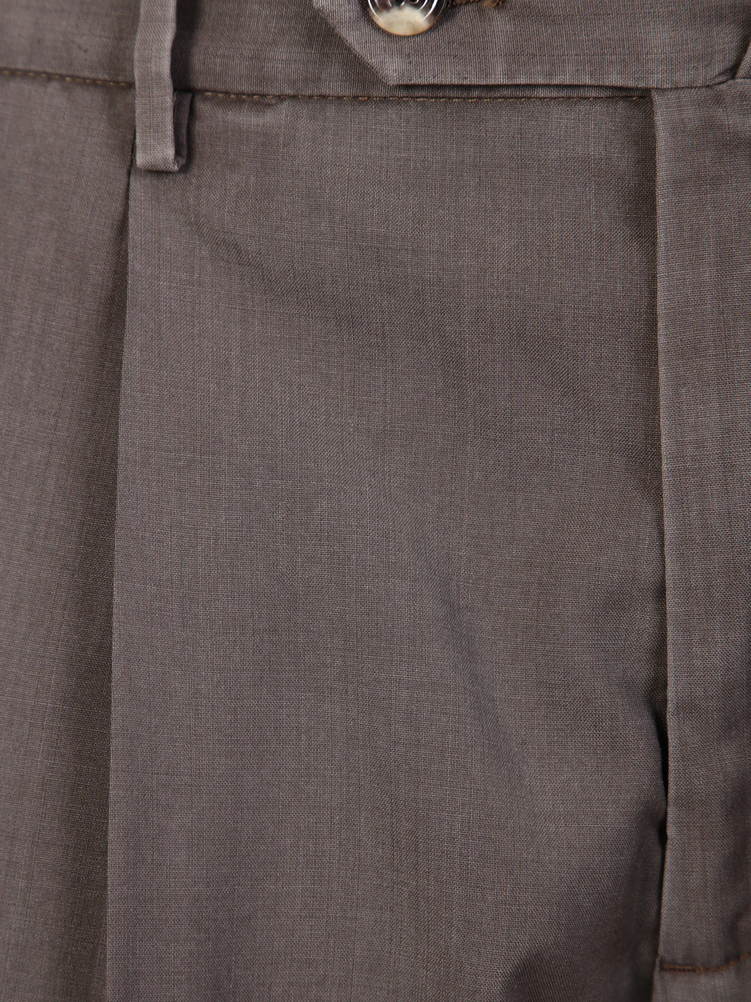 Light brown wool trousers