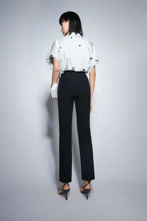 Lily Zip Leg Front Trousers