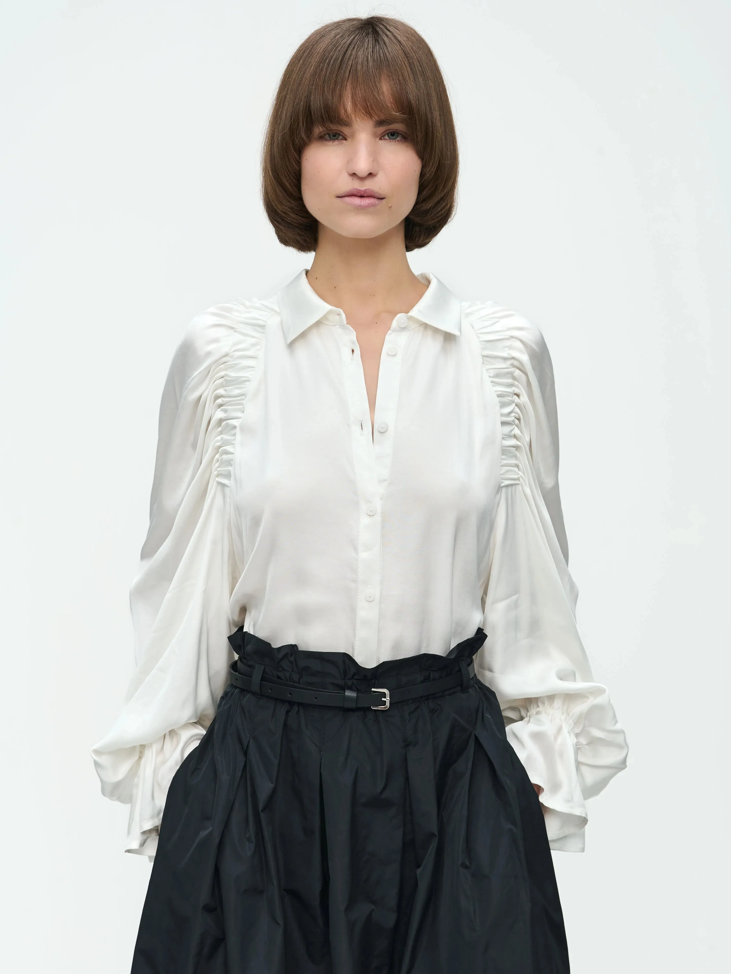 Mima Blouse in White