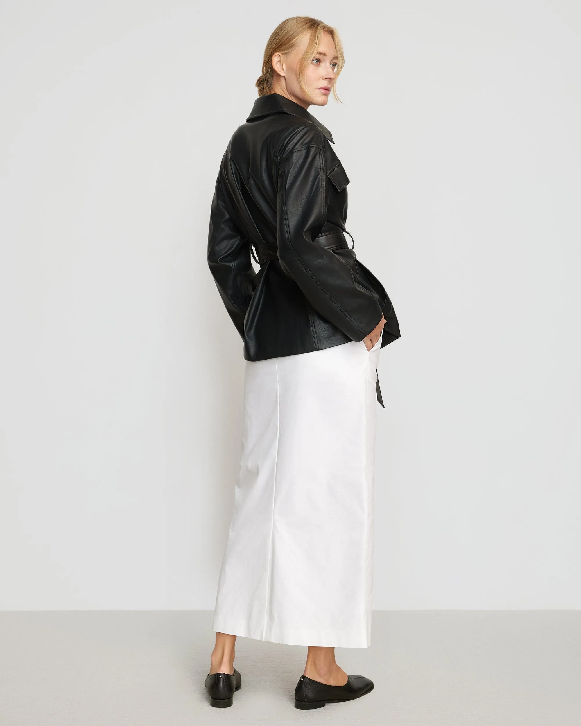 Neve Double Front Seam Skirt