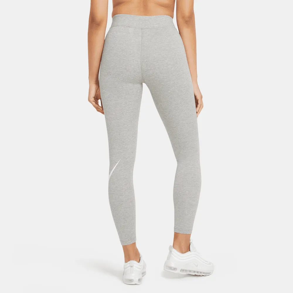 Nike Sportswear Essential Women's Grey High-Rise Leggings