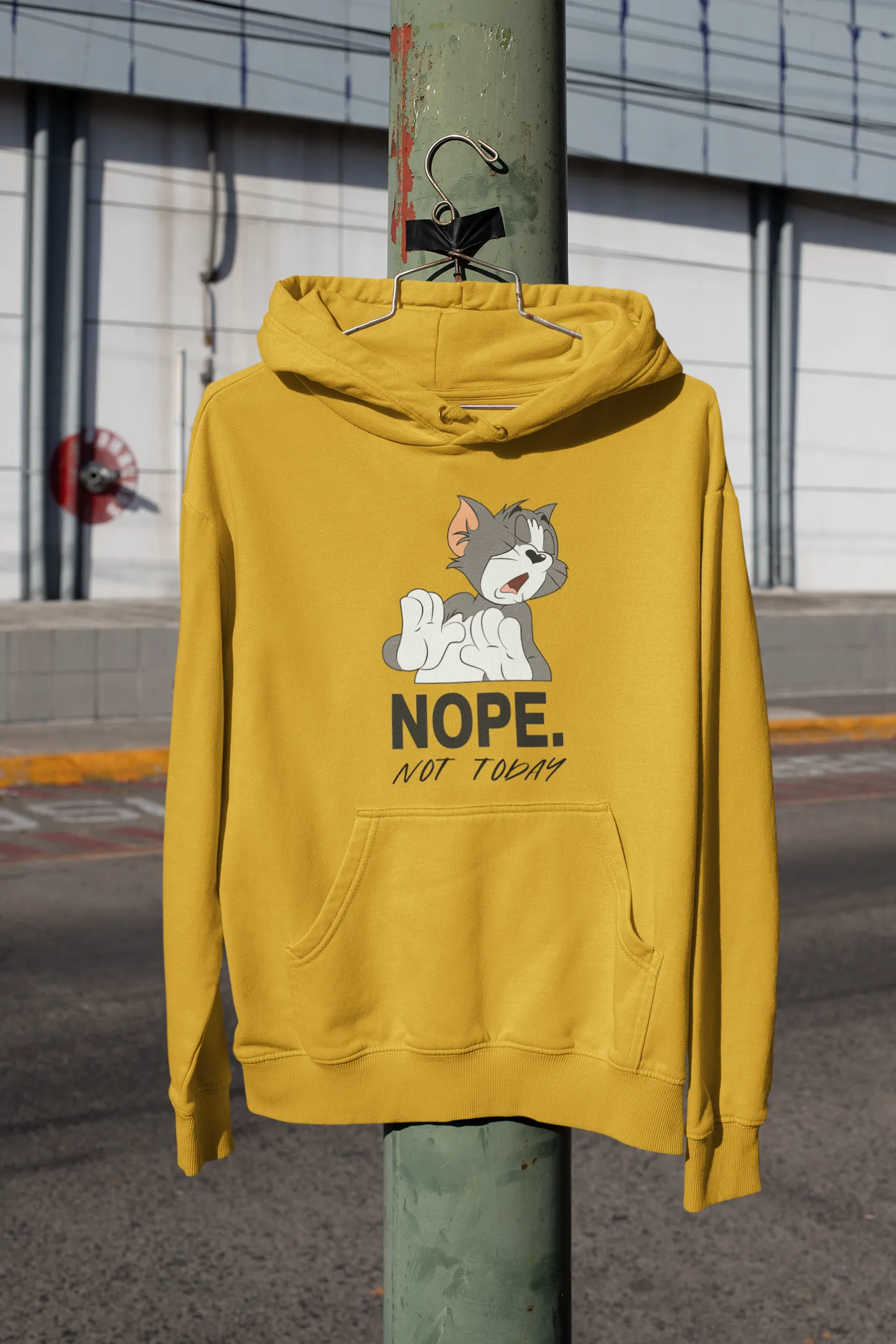 Nope Not Today: Tom & Jerry  - WINTER HOODIES