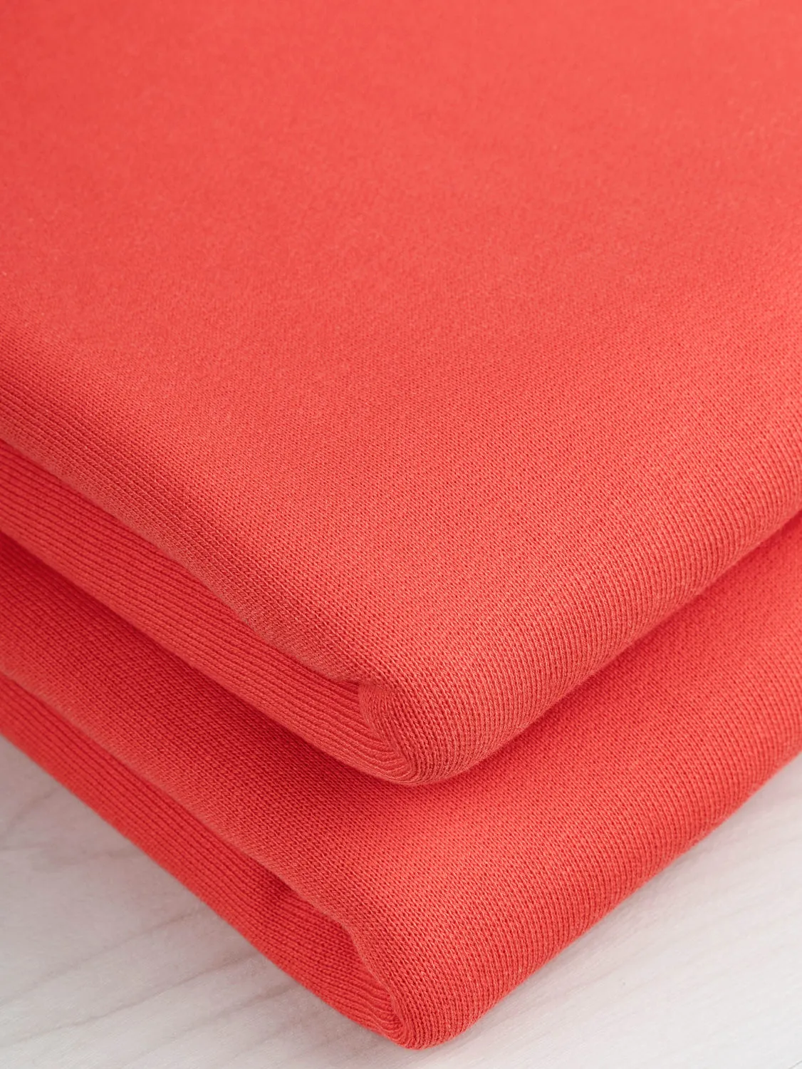 Organic Cotton Fleece - Strawberry