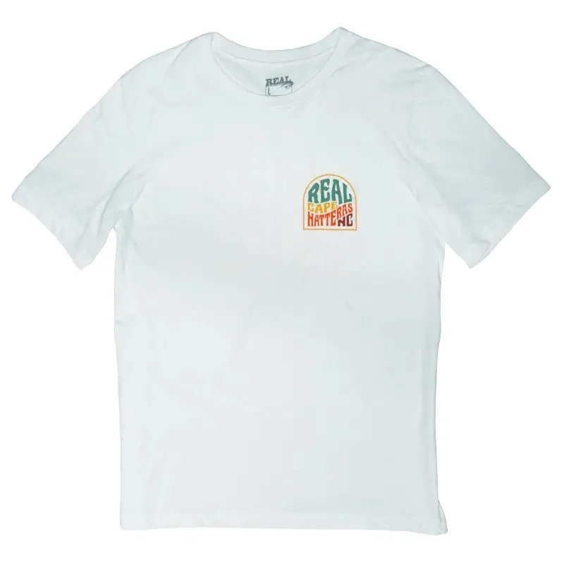 REAL Retro Badge Tee-White