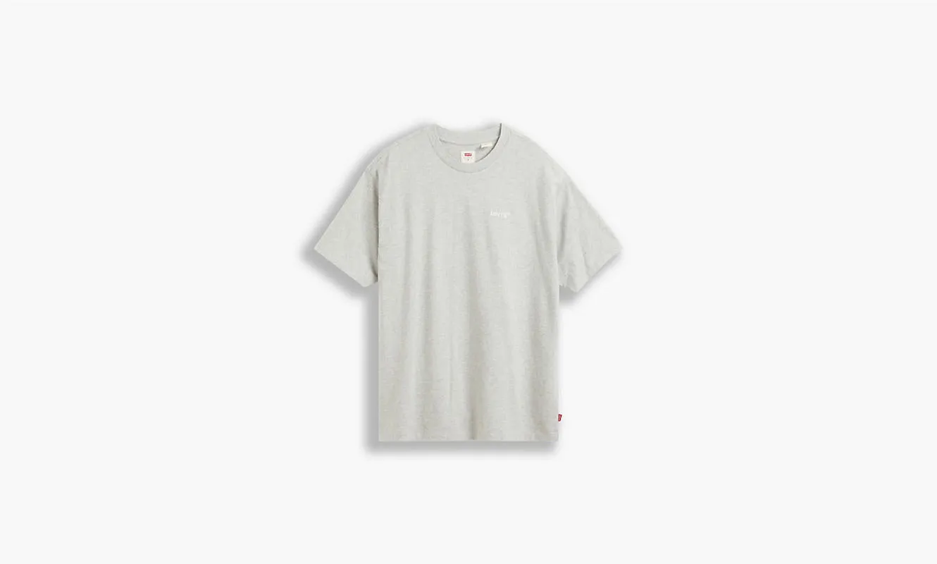 Red Tab Vintage Tee - LM Heather