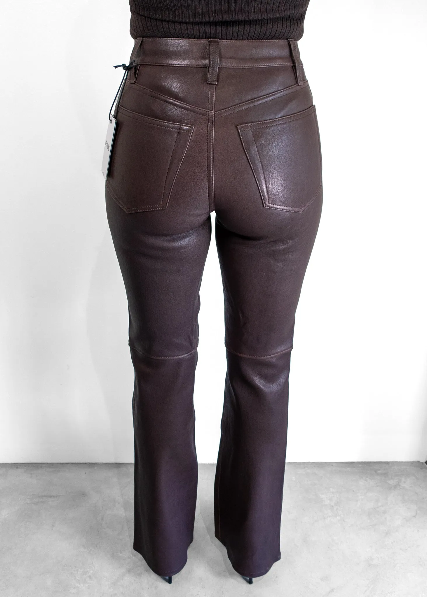 RE/DONE High-Waisted Flared Trousers