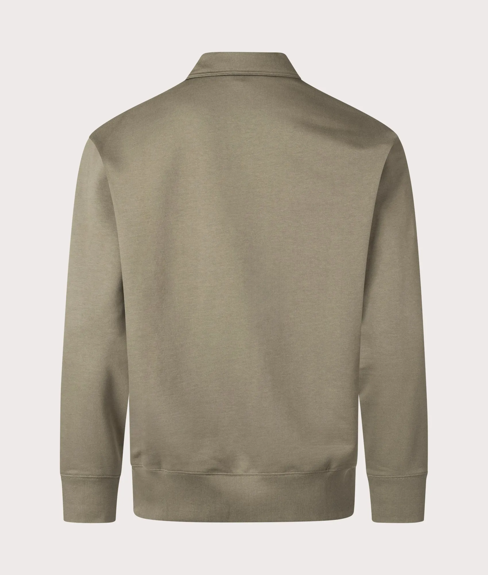 Relaxed Fit Ketel NORSE Logo Quarter Zip Sweatshirt