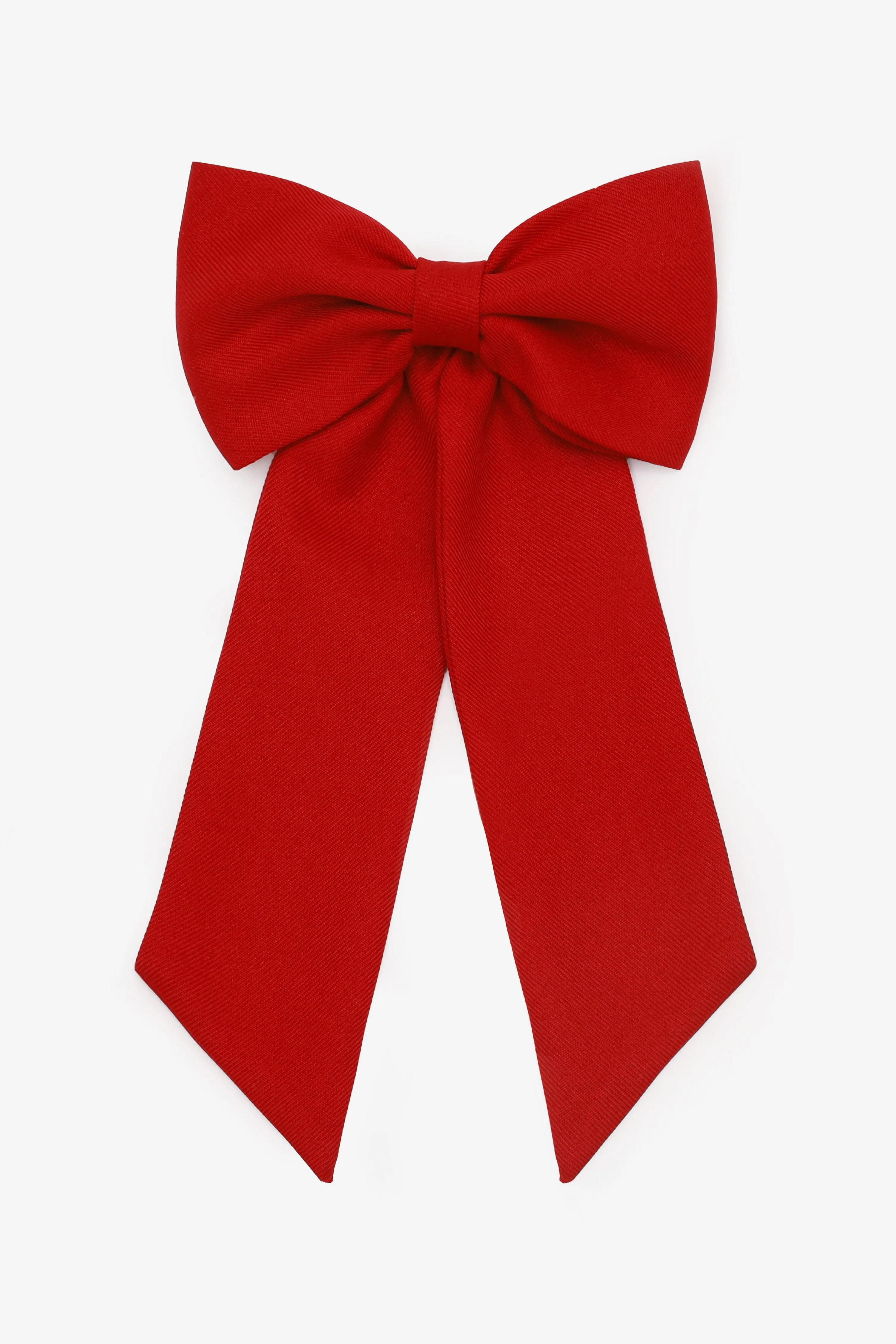 RGB051 - Poly Gabardine Long Schoolgirl Bow