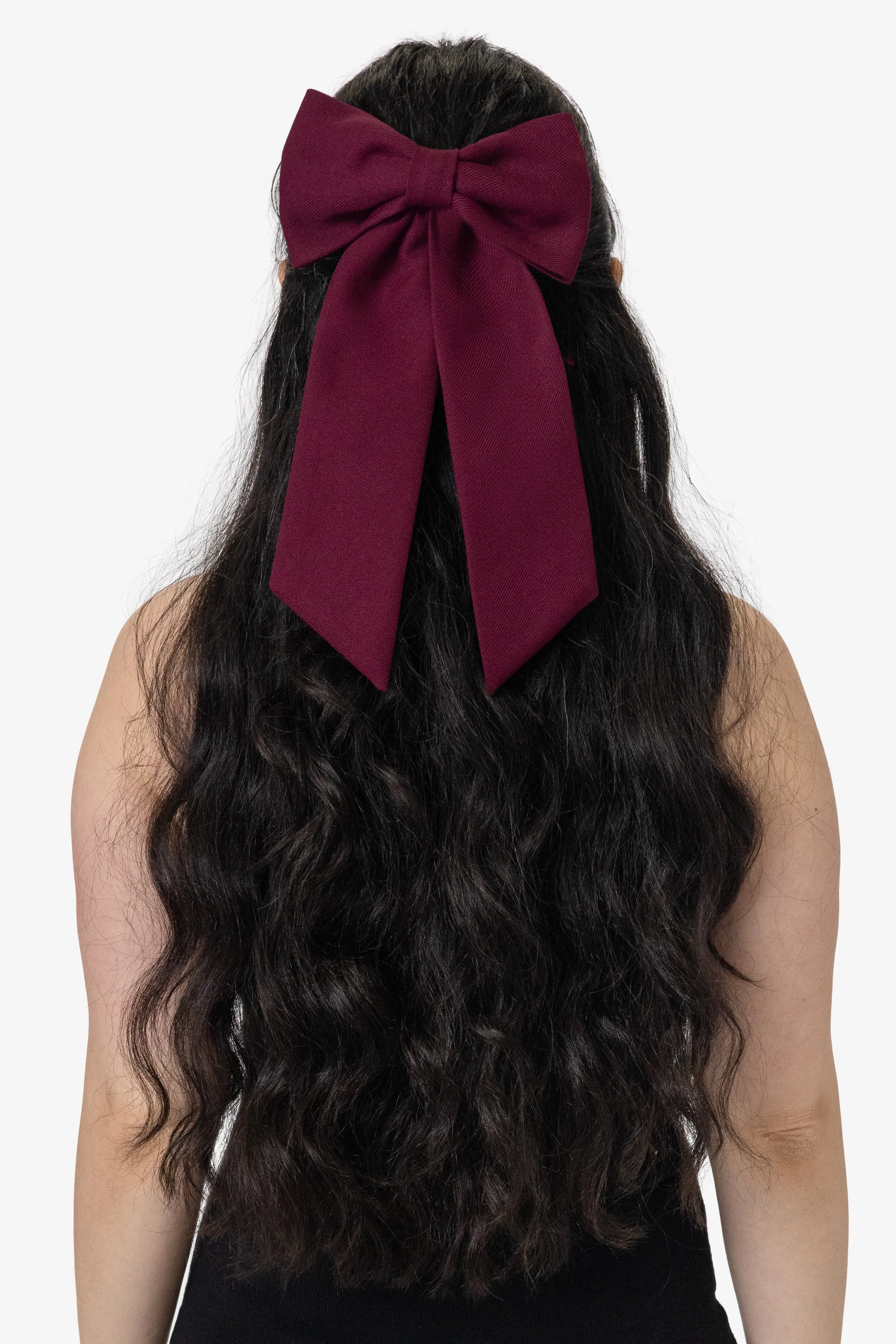 RGB051 - Poly Gabardine Long Schoolgirl Bow