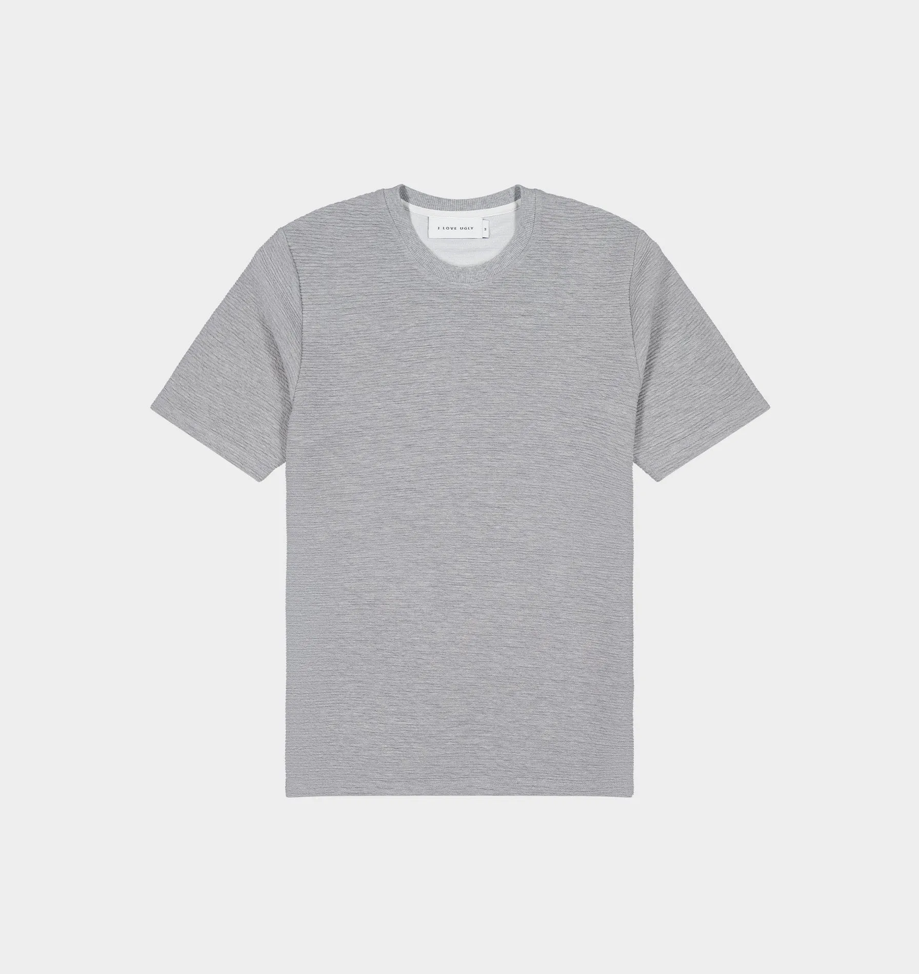 Ridged Chester Tee - Vintage Grey