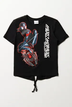 Spider-Man Tuxedo Short Sleeve T-Shirt Black