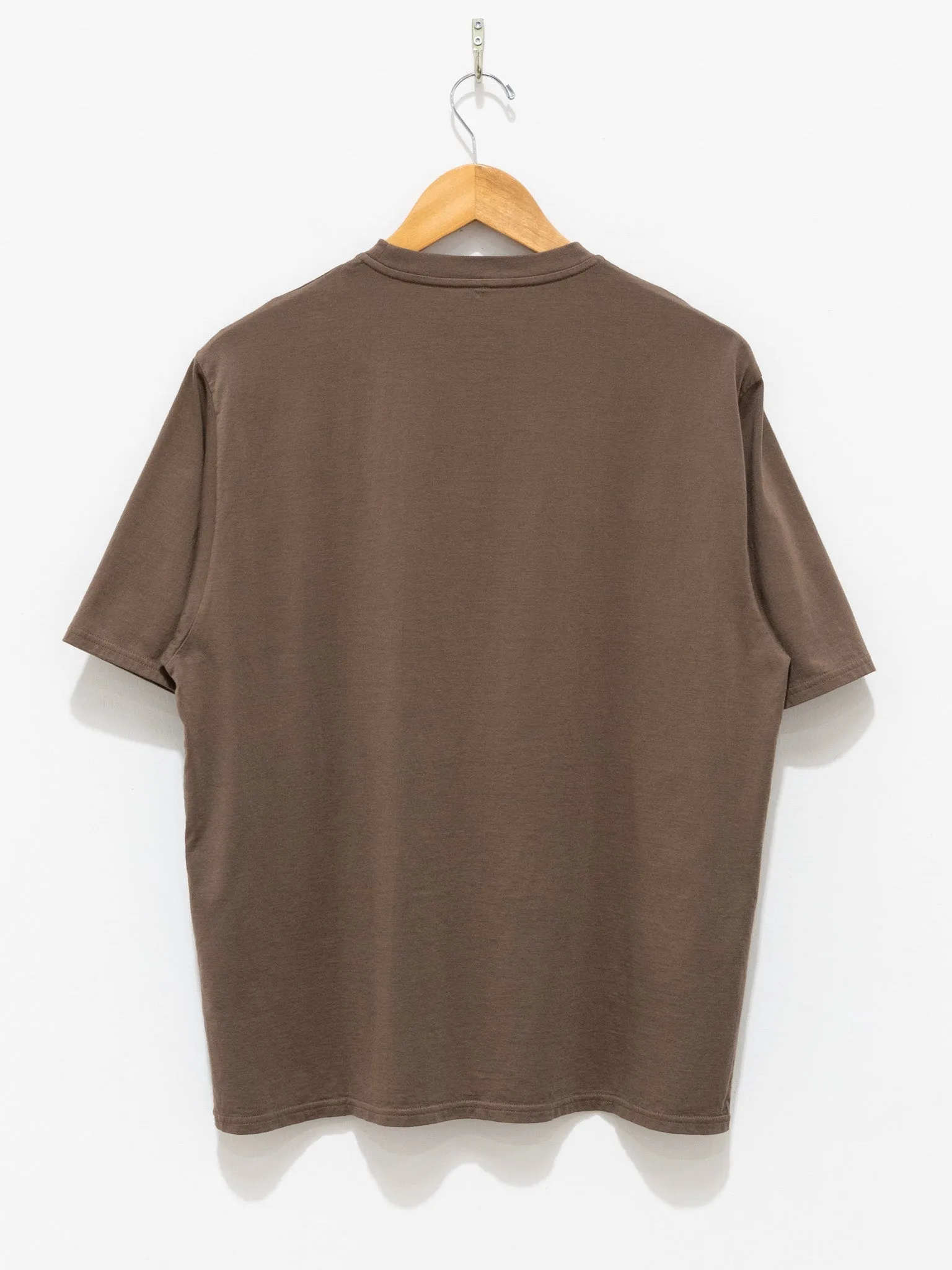 Square Patterned Tee - Brown