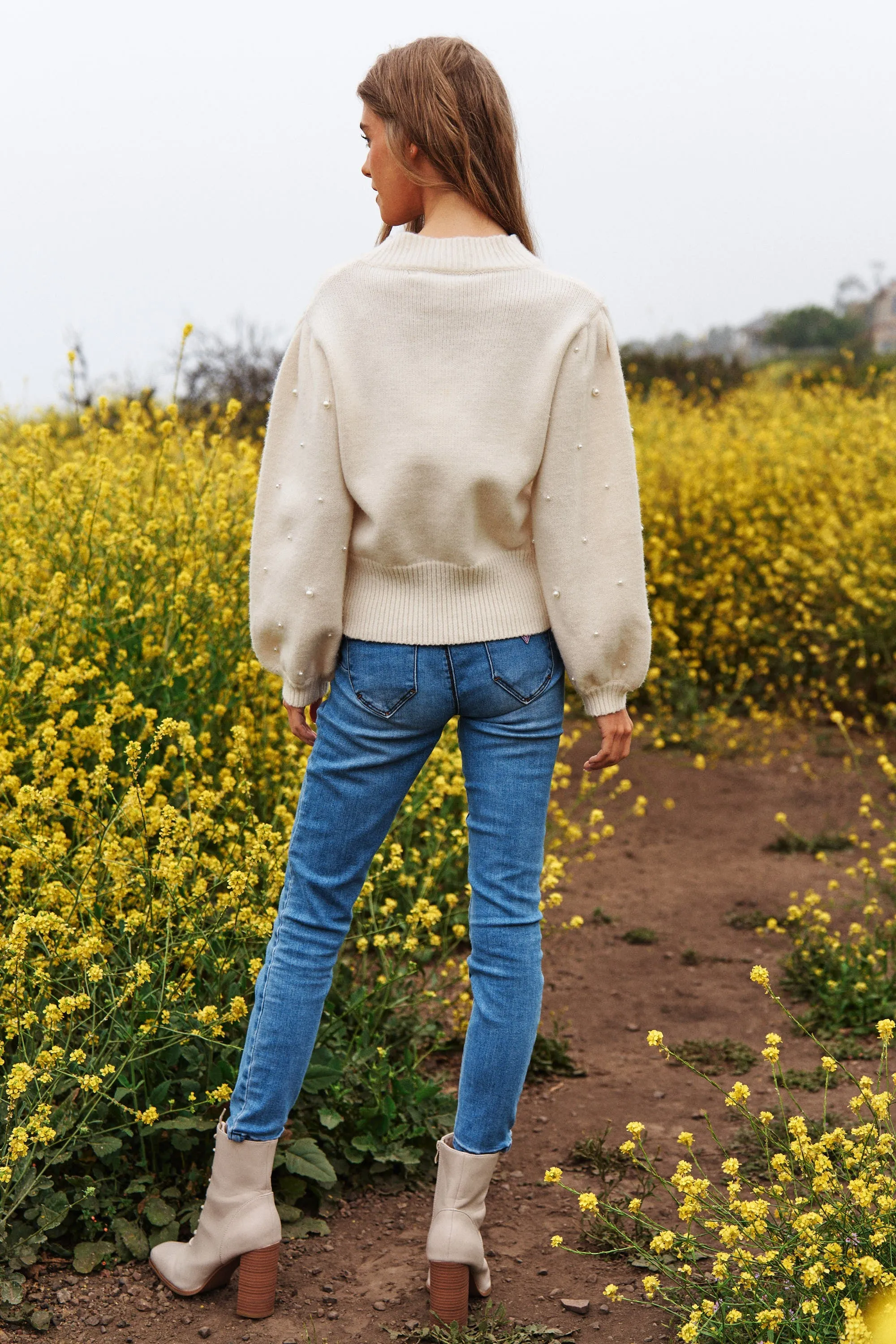 Sweetest Together Pearl Sweater