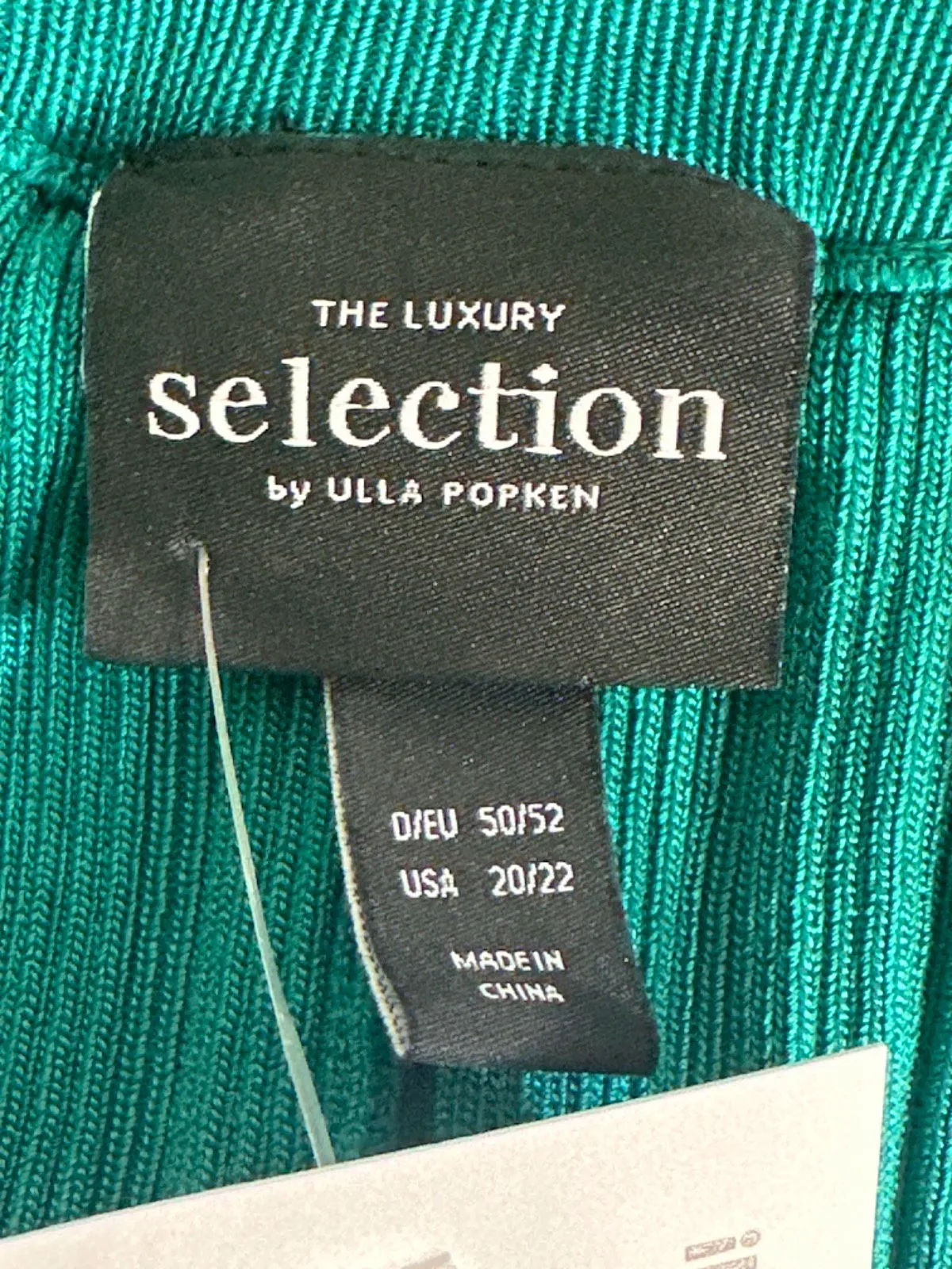 Ulla Popken Green Pleated Trousers UK 20