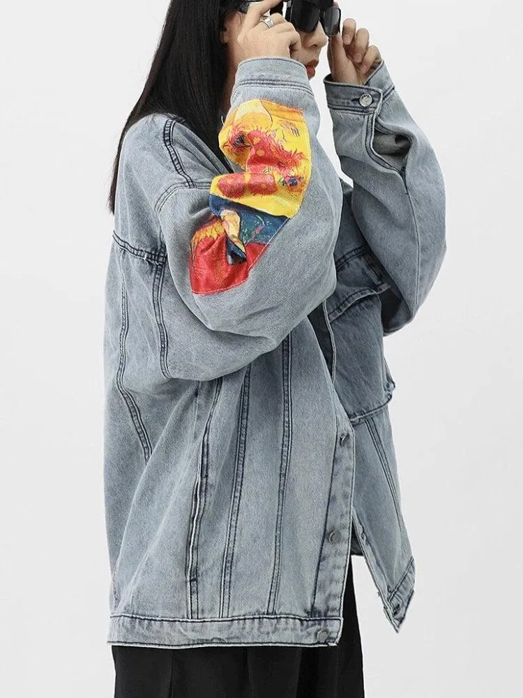 Vincent Van Gogh Denim Jacket