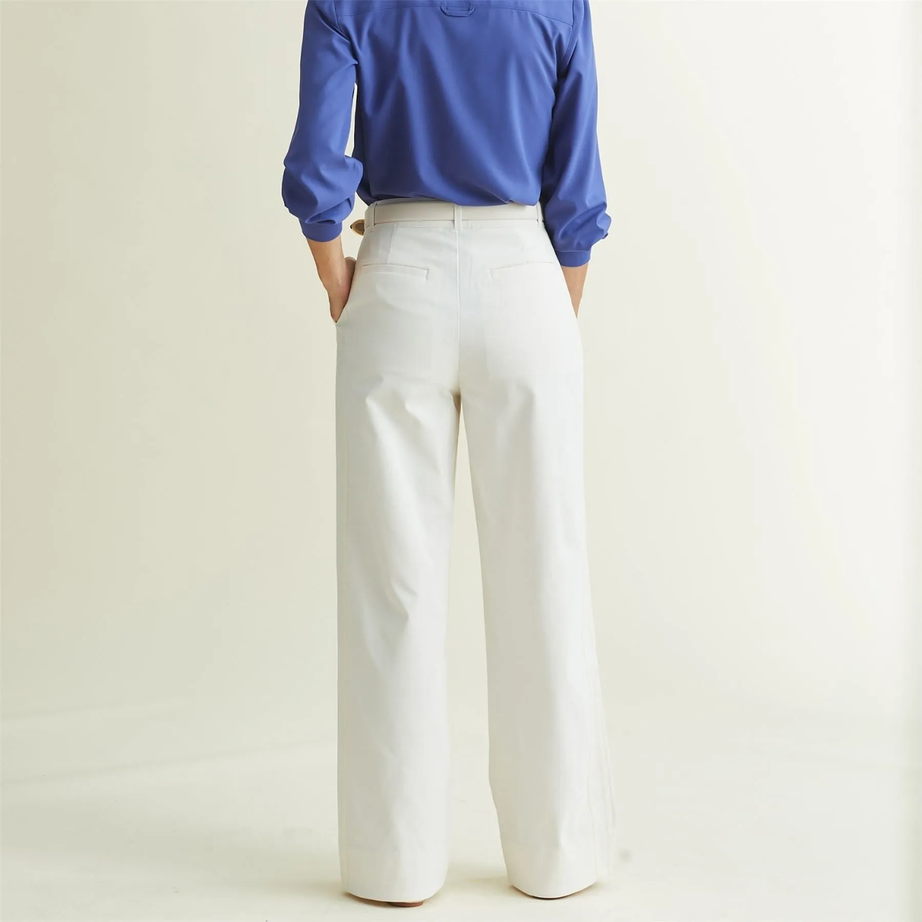 Womens Asti Trousers Cream - AW24